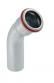Geberit Mapress FZ b�jning - 45� - 18 mm - Muffe/nippel