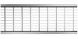 ACO maskerist til Self/Hexaline i galvaniseret stl - 1,5 t - 1000 mm