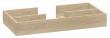 Dansani skuffeindsats m/udsk�ring - 50x25 cm - Egetr�