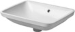 Duravit Starck 3 49 hndvask t/underlimning - Uden hanehul - Wondergliss