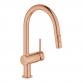 Grohe NEW Minta kkkenbatteri m/udtrk og Dual spray - Brstet Warm Sunset