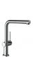 Hansgrohe Talis M54 kkkenarmatur m/L-tud og udtrk - Krom