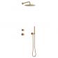 Damixa Iris DS 1 brusesystem til indbygning - B�rstet bronze