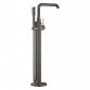 Grohe Essence fritstende badekararmatur - Poleret hard graphite