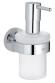 Grohe Essentials sbedispenser inkl. holder - Krom