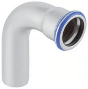 Geberit Mapress rustfri b&oslash;jning - 15 mm - 90&deg; - Muffe/nippel