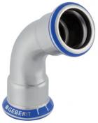 Geberit Mapress rustfri b�jning - 22 mm - 60� - Muffe/muffe