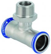 Geberit Mapress rustfri tee - 15 mm - �