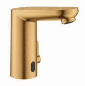 Grohe Eurosmart Cosmopolitan E ber�ringsfri vandhane m/batteri - B�rstet Cool Sunrise