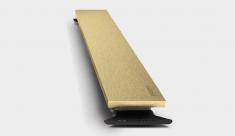 Unidrain HighLine Panel - Messing - 1200 mm.