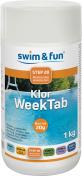 Swim & Fun Klor Week Tab 20 gr 1 kg