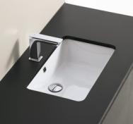 Lavabo Gea 60 hndvask t/underlimning - Med overlb