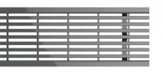 Outlet - ACO SELF 1000 mm rustfri slidsrist, 1,5 t