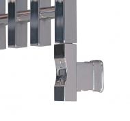 Kriss Nuvo 2 elpatron m/boost & sparefunktion - Firkantet - 600W - Krom