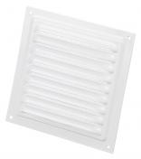 Duka Jalousirist m/insektnet 150 x 150 mm - Hvid/alu