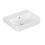 Villeroy & Boch O.novo 55 hndvask t/vg - Med overlb - Uden hanehul