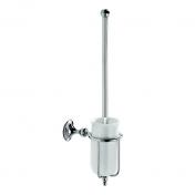 Cass�e Classic toiletb�rste t/v�g - Krom/porcel�n