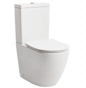 Lavabo Studio Back-To-Wall toilet m/soft close sde Rimless - Hvid