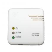 Life Gasalarm 230V/12V, hvid