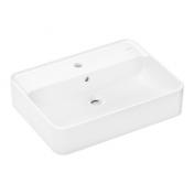 hansgrohe Xuniva Q 60 fritstående bowlevask - 1 hanehul - Med overløb