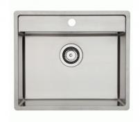 Lavabo Merkur 60 BC kkkenvask - Rustfrit stl