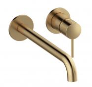 Damixa Osier armatur til indbygning i v�g 250 mm - B�rstet bronze