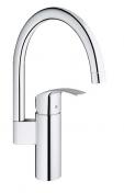 Grohe Eurosmart New kkkenarmatur m/hj tud - Krom