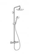 Hansgrohe Croma Select E 180 Showerpipe - ECOsmart