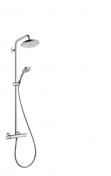 Hansgrohe Croma 220 Showerpipe EcoSmart - Krom