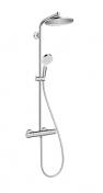 Hansgrohe Crometta S 240 Showerpipe - Ecosmart