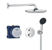 Grohe Precision 250 Vitalio Start komplet brusesystem til indbygning - Krom