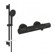 Grohe Precision komplet brusesystem m/Joy+ h�ndbruser - Mat sort