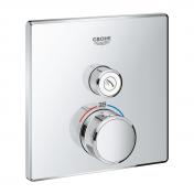 Grohe SmartControl indbygningsarmatur m/en udgang - Krom