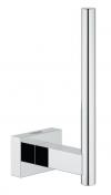 Grohe Essentials Cube reservepapirholder - Krom