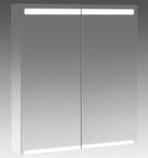 If Option spejlskab LED Middle 60 cm - Spejlglas