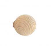 Beslagsboden B406 m�belknop i tr� - Lys ask