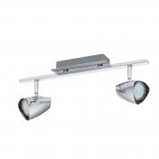 Eglo Cobera LED-spots 2 x 3W - Krom