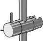 Casse bruseholder - Krom