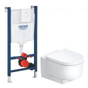 Duravit Balcoon DuraShield toiletpakke m/sæde, cisterne og betjening i hvid