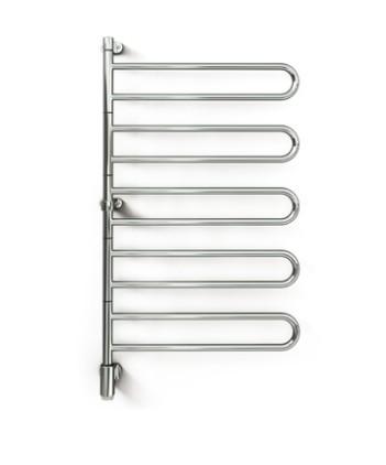 Kriss Flex U Håndklædetørrer m/5 arme - 65x116 cm - Krom