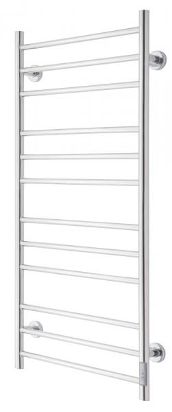 TVS Eldo 12 håndklædetørrer lige - 53x116 cm - Poleret rustfrit stål