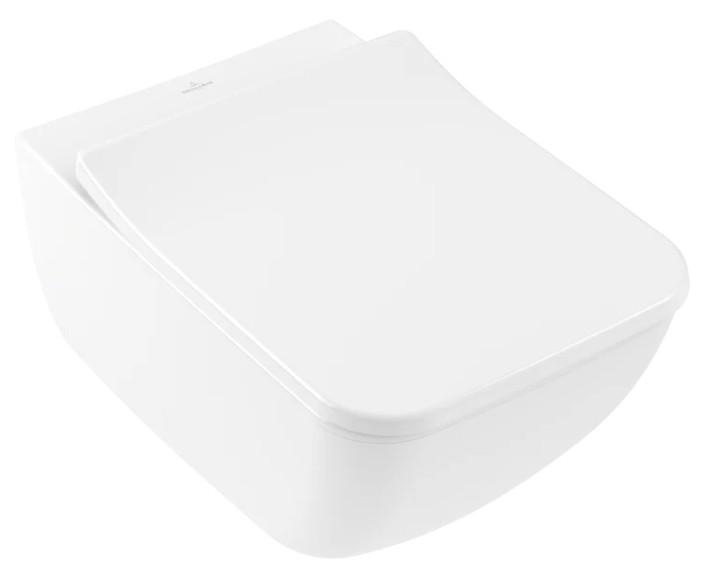 Villeroy & Boch Venticello Rimless væghængt toilet m/Ceramic+ - Hvid