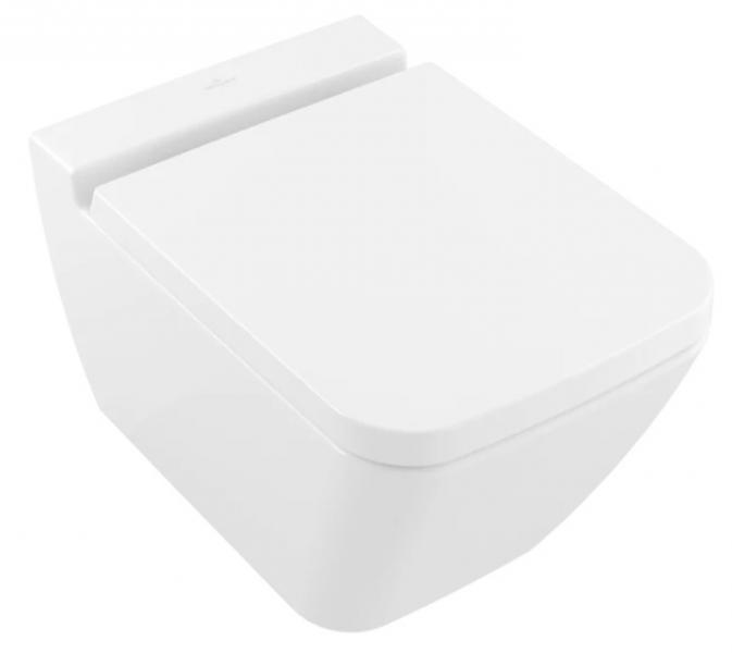 Villeroy & Boch Finion Rimless væghængt toilet m/ Ceramic+