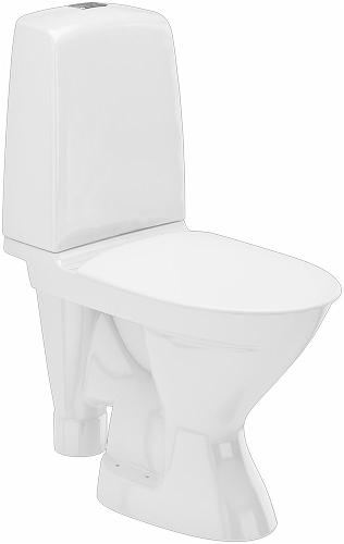 Ifö Spira gulvtoilet 6270 m/Rimfree og Ifø clean - Med åben S-lås