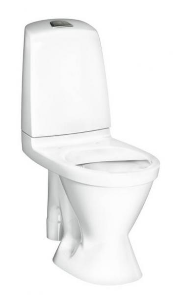 Gustavsberg Nautic 1591 toilet m/Hygienic Flush - Stor fod