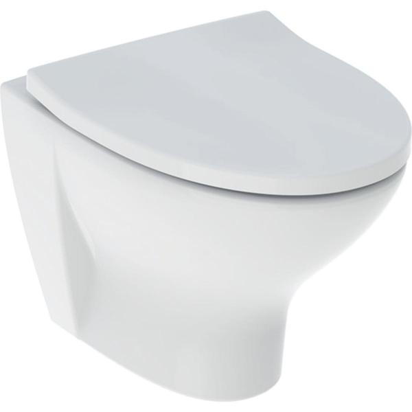 Ifö Spira 6265 Rimfree væghængt toilet Inkl. toiletsæde m/softclose