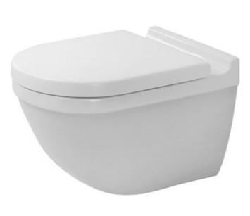 Duravit Starck 3 Rimless væghængt toilet m/sæde