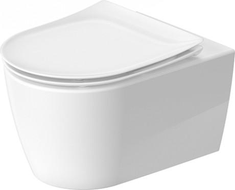 Duravit Soleil by Starck væghængt toilet m/rimless, HygieneFlush og HygieneGlaze