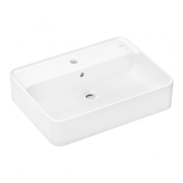 hansgrohe Xuniva Q 60 fritstående bowlevask - 1 hanehul - Med overløb hansgrohe Xuniva Q 60 fritstående bowlevask - 1 hanehul - Med overløb