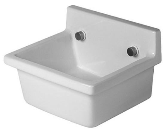 Duravit Starck 3 udslagsvask i porcelæn - 48 cm - t/væg